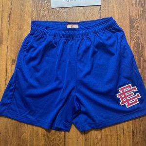 Eric Emanuel EE basic short Royal blue & burgundy